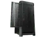 COUGAR AIRFACE BLACK – CASE MID-TOWER ATX, VIDRIO TEMPLADO, PANEL FRONTAL DE MALLA, SIN VENTILADORES PREINSTALADOS - Imagen 2