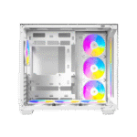 ANTEC C5 ARGB WHITE – CASE MID-TOWER ATX, VIDRIO TEMPLADO, 7 VENTILADORES ARGB, DISEÑO DE DOBLE CÁMARA - Imagen 2