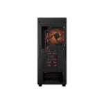 COUGAR MX220 RGB BLACK – CASE MID-TOWER ATX, VIDRIO TEMPLADO, 4 VENTILADORES ARGB, USB-C GEN 2, PANEL FRONTAL DE MALLA MAGNÉTICA - Imagen 3