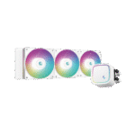 DEEPCOOL LE720 WH – ENFRIADOR LÍQUIDO AIO 360MM, ARGB, BLANCO, COMPATIBLE CON INTEL LGA1700 Y AMD AM5, 250 W TDP
