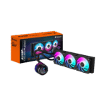 GIGABYTE AORUS WATERFORCE X II 360 BK – ENFRIAMIENTO LÍQUIDO AIO 360 MM, PANTALLA LCD, FANES ARGB, NEGRO - Imagen 3