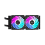 GIGABYTE AORUS WATERFORCE X II 240 – ENFRIADOR LÍQUIDO AIO 240 MM, PANTALLA LCD, ARGB, NEGRO - Imagen 2