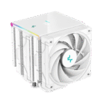 DEEPCOOL AK620 DIGITAL WH – COOLER DE AIRE DUAL TOWER CON PANTALLA LCD Y ARGB, BLANCO