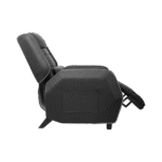 COUGAR RANGER S BLACK – SOFÁ GAMER ERGONÓMICO CON REPOSAPIÉS PLEGABLE, REPOSABRAZOS Y ALMOHADAS LUMBAR Y CERVICAL - Imagen 3