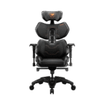 COUGAR TERMINATOR – SILLA GAMER ERGONÓMICA CON SOPORTE LUMBAR AJUSTABLE, REPOSABRAZOS 4D Y RECLINACIÓN DE HASTA 135°