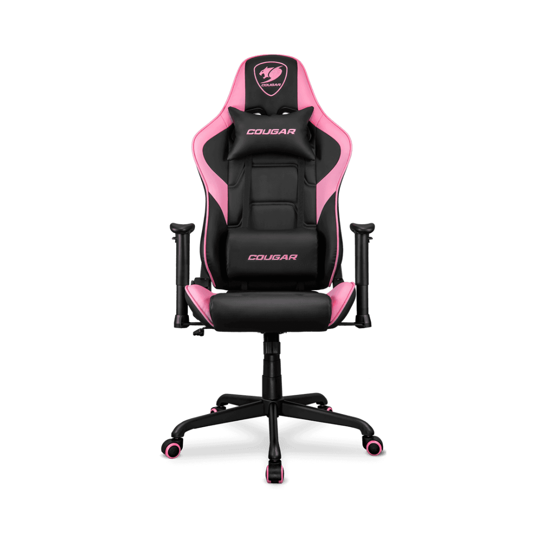 fotos web (12) COUGAR ARMOR ELITE EVA – SILLA GAMER ERGONÓMICA CON DISEÑO PREMIUM EN NEGRO Y ROSA - Imagen 1