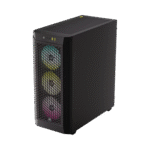 CORSAIR 480T RGB AIRFLOW – CASE MID-TOWER ATX, 3 VENTILADORES AR120 RGB, PANEL LATERAL DE VIDRIO TEMPLADO, DISEÑO DE ALTA VENTILACIÓN - Imagen 4