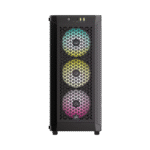CORSAIR 480T RGB AIRFLOW – CASE MID-TOWER ATX, 3 VENTILADORES AR120 RGB, PANEL LATERAL DE VIDRIO TEMPLADO, DISEÑO DE ALTA VENTILACIÓN - Imagen 5