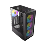 ANTEC AX26 RGB ELITE – CASE MID-TOWER ATX, 4 VENTILADORES RGB DE 120MM, PANEL LATERAL DE VIDRIO TEMPLADO, DISEÑO DE ALTA VENTILACIÓN - Imagen 5