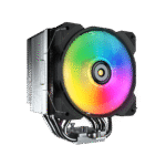 COUGAR FORZA 85 ARGB BLACK – ENFRIADOR DE AIRE TOWER, CON SEIS HEATPIPES Y VENTILADOR ARGB, NEGRO