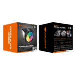 COUGAR FORZA 85 ARGB BLACK – ENFRIADOR DE AIRE TOWER, CON SEIS HEATPIPES Y VENTILADOR ARGB, NEGRO - Imagen 5