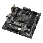 ASROCK B450M-PRO – PLACA BASE mATX PARA AMD RYZEN SERIES 5000, 4000, 3000 Y 2000, AM4, 4×DDR4, HDMI, DVI-D, 2×M.2, USB 3.1 GEN2 - Imagen 3