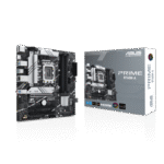 ASUS PRIME B760M-A – PLACA BASE mATX PARA INTEL 14VA, 13VA Y 12VA GEN, LGA1700, 4×DDR5, HDMI, DISPLAYPORT, 2×M.2, PCIe 4.0