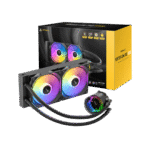 ANTEC VORTEX LUM BLACK 240MM ARGB – ENFRIADOR LÍQUIDO AIO 240MM CON CONTROLADOR ARGB, NEGRO