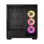 CORSAIR ICUE LINK 3500X RGB BLACK – CASE MID-TOWER, VIDRIO TEMPLADO PANORÁMICO, 3 VENTILADORES RGB, COMPATIBLE CON ICUE LINK - Imagen 2