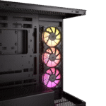 CORSAIR ICUE LINK 3500X RGB BLACK – CASE MID-TOWER, VIDRIO TEMPLADO PANORÁMICO, 3 VENTILADORES RGB, COMPATIBLE CON ICUE LINK - Imagen 4