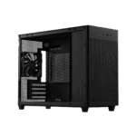 ASUS PRIME AP201 BLACK – CASE MICRO-ATX, PANELES DE MALLA, DISEÑO COMPACTO - Imagen 4
