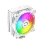 COOLER MASTER HYPER 212 HALO WHITE – ENFRIADOR DE AIRE TOWER, CON TECNOLOGÍA DIRECT CONTACT Y VENTILADOR ARGB, BLANCO