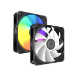 COOLER MASTER MASTERLIQUID 240 CORE II ARGB – ENFRIADOR LÍQUIDO AIO 240MM, CON BOMBA DOBLE CÁMARA Y VENTILADORES ARGB, NEGRO - Imagen 2