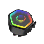 COOLER MASTER MASTERLIQUID 240 CORE II ARGB – ENFRIADOR LÍQUIDO AIO 240MM, CON BOMBA DOBLE CÁMARA Y VENTILADORES ARGB, NEGRO - Imagen 4