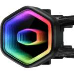 COOLER MASTER MASTERLIQUID 360 CORE II ARGB BLACK – ENFRIADOR LÍQUIDO AIO 360MM, CON BOMBA DOBLE CÁMARA Y VENTILADORES ARGB - Imagen 4