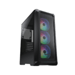 COUGAR ARCHON 2 MESH RGB BLACK – CASE MID-TOWER, VIDRIO TEMPLADO, 3 VENTILADORES RGB, DISEÑO DE ALTO FLUJO