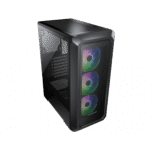 COUGAR ARCHON 2 MESH RGB BLACK – CASE MID-TOWER, VIDRIO TEMPLADO, 3 VENTILADORES RGB, DISEÑO DE ALTO FLUJO - Imagen 4