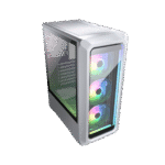 COUGAR ARCHON 2 RGB WHITE – CASE MID-TOWER, VIDRIO TEMPLADO, 3 VENTILADORES RGB, PANEL FRONTAL TRANSPARENTE - Imagen 4