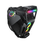 COUGAR CRATUS BLACK – CASE FULL-TOWER, 4 PANELES DE VIDRIO TEMPLADO, RGB, DISEÑO PANORÁMICO - Imagen 3