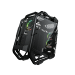 COUGAR CRATUS BLACK – CASE FULL-TOWER, 4 PANELES DE VIDRIO TEMPLADO, RGB, DISEÑO PANORÁMICO - Imagen 4