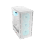 COUGAR AIRFACE PURE PRO WHITE – CASE MID-TOWER, VIDRIO TEMPLADO, 3 VENTILADORES, DISEÑO OPTIMIZADO PARA FLUJO DE AIRE - Imagen 4