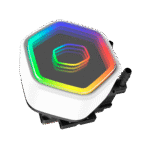 COOLER MASTER MASTERLIQUID 360 CORE II ARGB WHITE – ENFRIADOR LÍQUIDO AIO 360MM, CON BOMBA DOBLE CÁMARA Y VENTILADORES ARGB, BLANCO - Imagen 3