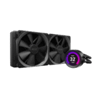 NZXT KRAKEN Z63 CON PANTALLA LCD 280MM – ENFRIADOR LÍQUIDO AIO 280MM CON PANTALLA LCD Y COMPATIBILIDAD INTEL/AMD, NEGRO