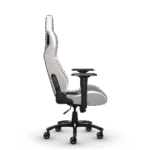 CORSAIR T3 RUSH FABRIC GRAY-WHITE – SILLA GAMER ERGONÓMICA CON TAPIZADO DE TELA, COJÍN LUMBAR Y REPOSABRAZOS 4D - Imagen 3