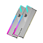 PREDATOR VESTA 16GB (2X8GB) DDR4 3600MHZ – MEMORIA RAM DDR4, UDIMM, RGB, COLOR PLATA