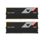 PREDATOR VESTA II 64GB (2X32GB) DDR5 6400MHZ – MEMORIA RAM DDR5, UDIMM, RGB, COLOR NEGRO - Imagen 2