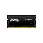 KINGSTON FURY IMPACT 8GB (1X8) DDR4 3200MHZ – MEMORIA RAM DDR4, SO-DIMM, SIN ILUMINACIÓN, COLOR NEGRO