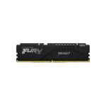 KINGSTON FURY BEAST 16GB (1X16) DDR5 6000MHZ – MEMORIA RAM DDR5, UDIMM, SIN ILUMINACIÓN, COLOR NEGRO