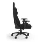 CORSAIR TC100 RELAXED FABRIC BLACK-BLACK – SILLA GAMER CON DISEÑO RELAJADO Y TAPIZADO TRANSPIRABLE - Imagen 4
