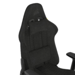 CORSAIR TC100 RELAXED FABRIC BLACK-BLACK – SILLA GAMER CON DISEÑO RELAJADO Y TAPIZADO TRANSPIRABLE - Imagen 6