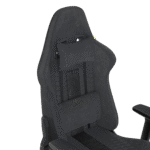 CORSAIR TC100 RELAXED FABRIC GRAY-BLACK – SILLA GAMER CON DISEÑO RELAJADO Y TAPIZADO DE TELA - Imagen 6