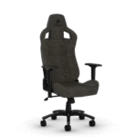 CORSAIR T3 RUSH FABRIC CHARCOAL – SILLA GAMER ERGONÓMICA CON DISEÑO INSPIRADO EN CARRERAS Y TAPIZADO DE TELA TRANSPIRABLE - Imagen 2