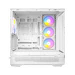 ANTEC C7 ARGB WHITE – CASE MID-TOWER, VIDRIO TEMPLADO PANORÁMICO, 4 VENTILADORES ARGB, DISEÑO DE DOBLE CÁMARA - Imagen 2