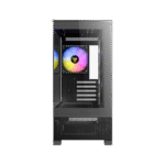 ANTEC CX500M ARGB BLACK – CASE MICRO-ATX, VIDRIO TEMPLADO, 3 VENTILADORES ARGB, DISEÑO DE ALTO FLUJO - Imagen 3