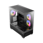 ANTEC CX500M ARGB BLACK – CASE MICRO-ATX, VIDRIO TEMPLADO, 3 VENTILADORES ARGB, DISEÑO DE ALTO FLUJO - Imagen 4