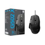 MOUSE LOGITECH G502 X WIRED GAMING BLACK – SENSOR HERO 25K, SWITCHES LIGHTFORCE, 13 BOTONES PROGRAMABLES, DISEÑO ERGONÓMICO