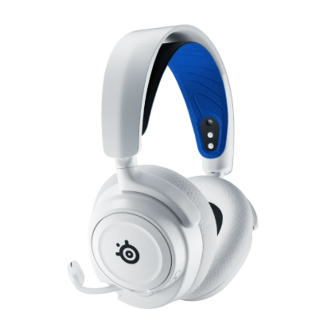 FOTOS WEB 3 (1) STEELSERIES ARCTIS NOVA 7P WIRELESS – AURICULARES INALÁMBRICOS, SISTEMA ACÚSTICO NOVA, 360° SPATIAL AUDIO, MICRÓFONO CLEARCAST GEN 2, BLANCO - Imagen 1