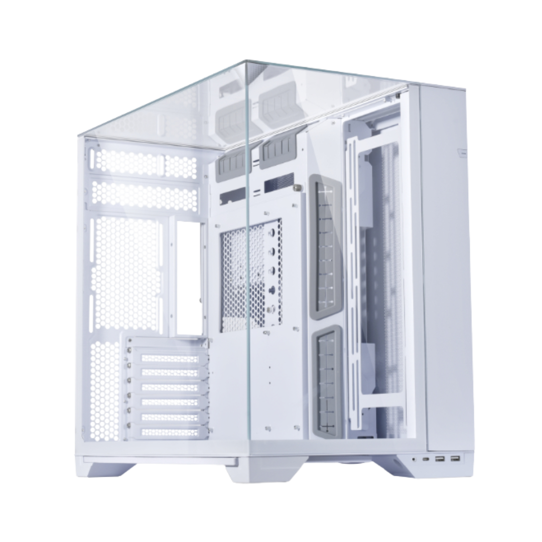 FOTOS WEB 3 - 2025-09-08T164404.202 LIAN LI O11 VISION WHITE – CASE MID-TOWER, VIDRIO TEMPLADO PANORÁMICO, DISEÑO SIN COLUMNA, ALTO FLUJO - Imagen 1
