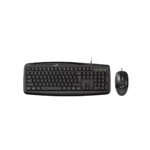 GENIUS KM-200 – COMBO TECLADO Y MOUSE, USB, CABLEADO, BLACK - Imagen 2