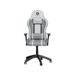 PRIMUS GAMING THRÓNOS 100T – SILLA GAMER ERGONÓMICA GRIS Y BLANCA CON RECLINACIÓN HASTA 135° Y REPOSABRAZOS 2D